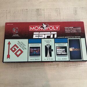 USAopoly Monopoly ESPN Ultimate Sports Fan Edition (NIB)